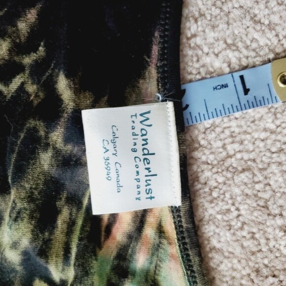 Wanderlust Calgary Boho Artsy Tye Dye Lagenlook Beach Cover Tunic Dress M - Picture 3 of 7